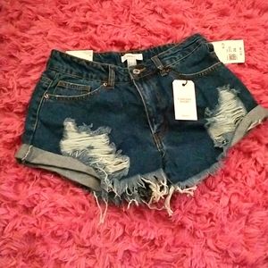 jean shorts